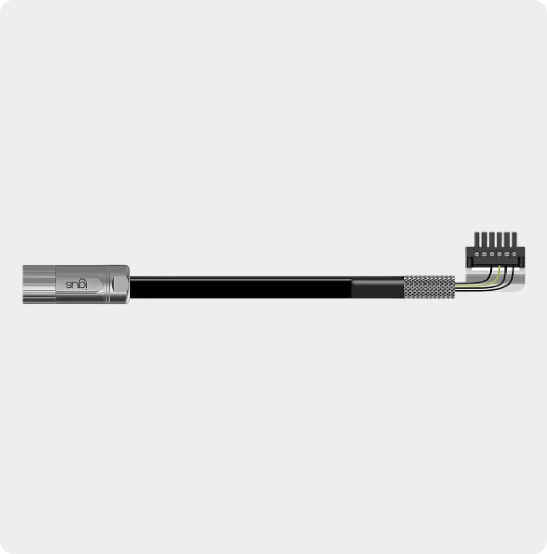 Cables para Robots con Conectores de Fabricante